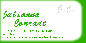 julianna conradt business card